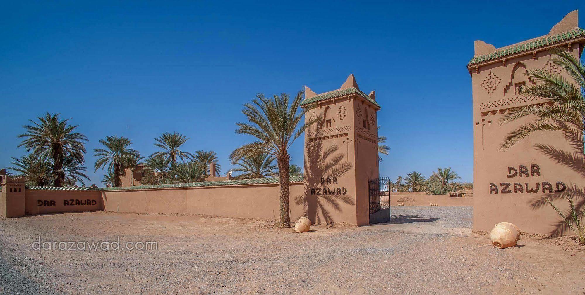 Dar Azawad Hotel M'Hamid Exterior photo